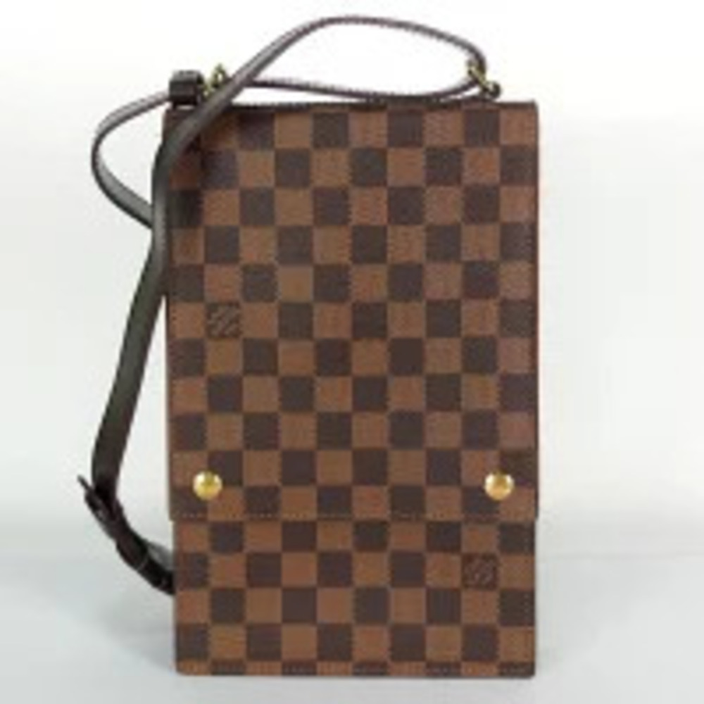 Louis Vuitton Portobello Shoulder Bag Damier Ebene